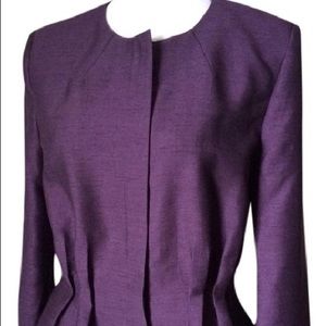 Blazer with cinched waist